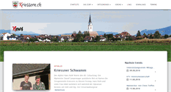 Desktop Screenshot of kriessern.ch